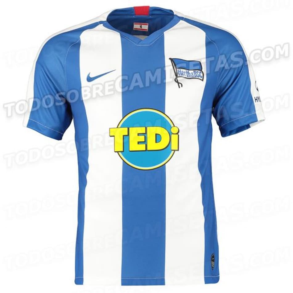 Hertha Berlin e Union Berlin têm camisas para temporada 2019/2020 reveladas