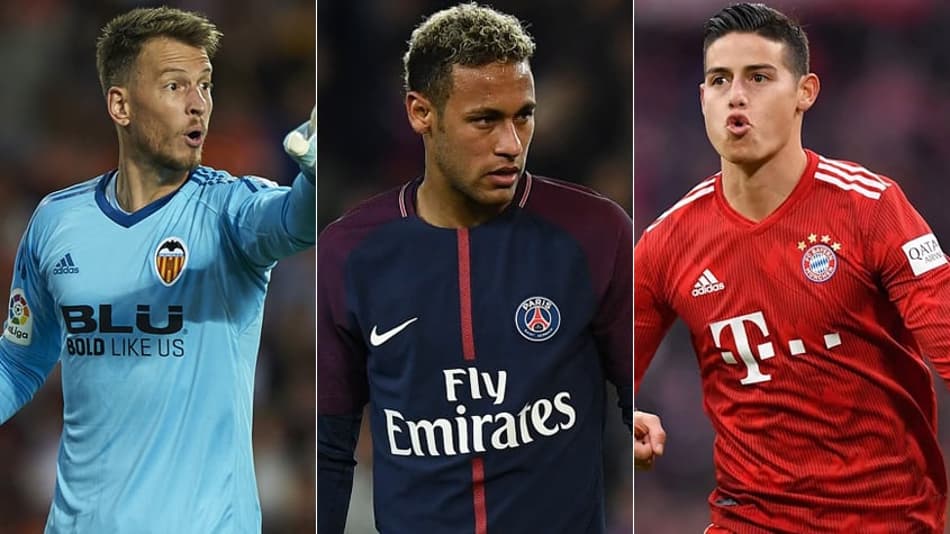 Neto, Neymar, James… o que rolou no vaivém europeu desta quinta