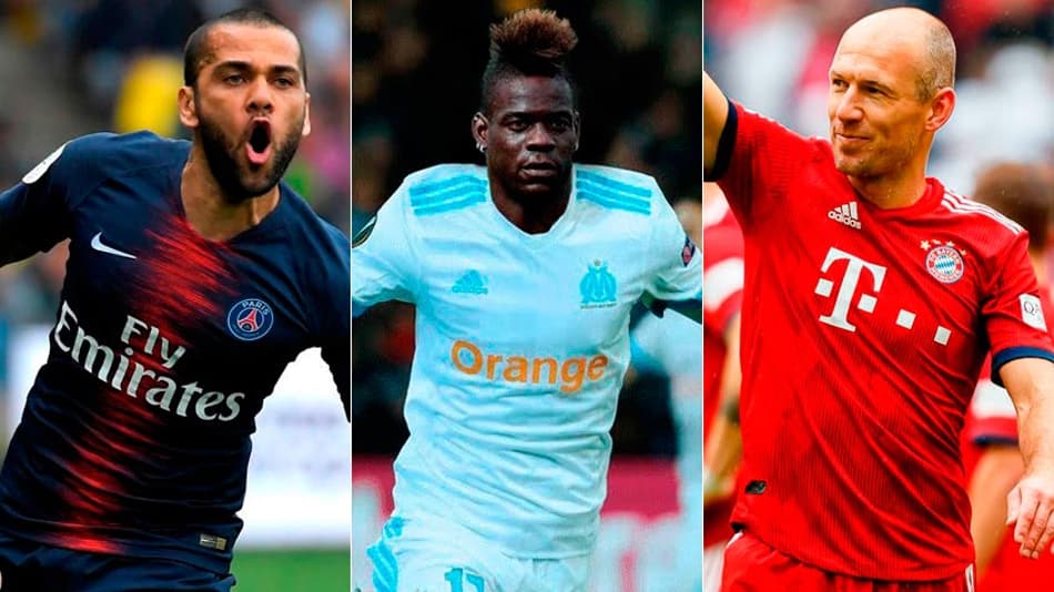 Veja os jogadores que estão sem clube no futebol europeu