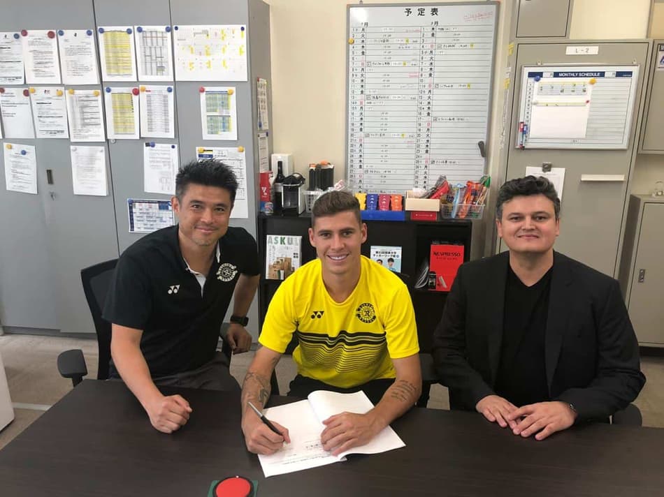 Emprestado pelo Fla, Matheus Savio assina com Kashiwa Reysol, do Japão