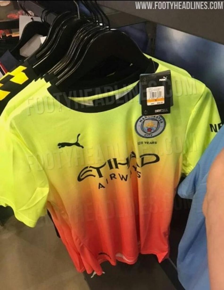 Uniforme 3 do Manchester City para a temporada 2019/2020 tem fotos publicadas