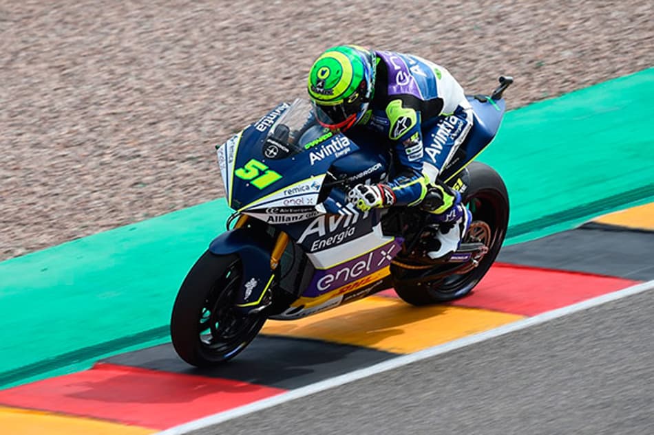 Eric Granado é P3 na e-Pole da MotoE