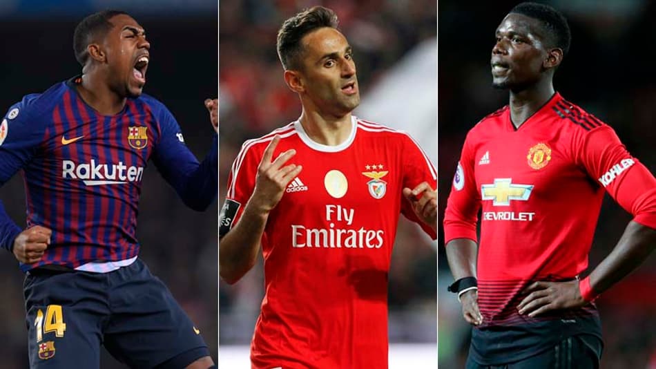 Malcom, Jonas, Pogba… veja o vaivém europeu desta terça