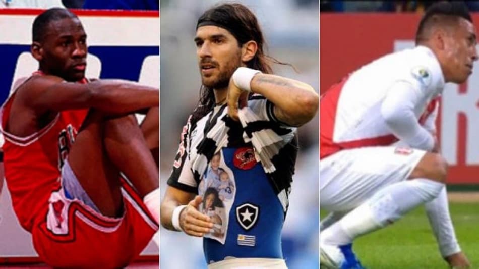 VÍDEO: Cueva, Jordan, Loco… Os atletas que usaram ‘amuletos’ durante partidas