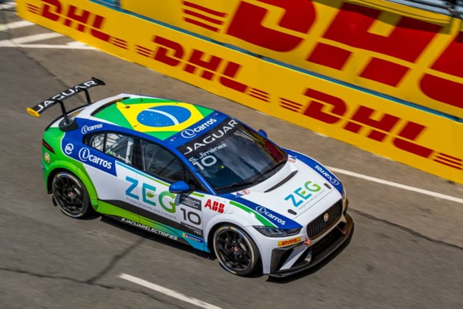 Sérgio Jimenez lidera primeiro treino na final do Jaguar I-PACE eTROPHY em Nova York