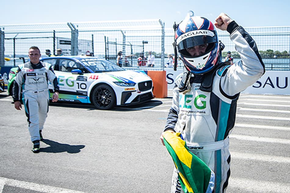 Jaguar eTROPHY: Sérgio Jimenez comemora título e destaca "boa sinergia" com Cacá Bueno