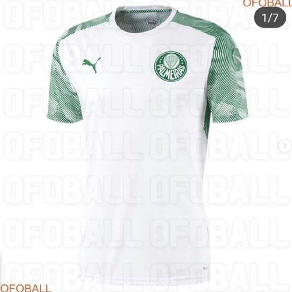 Página revela uniformes de treino e viagem do Palmeiras para 2020