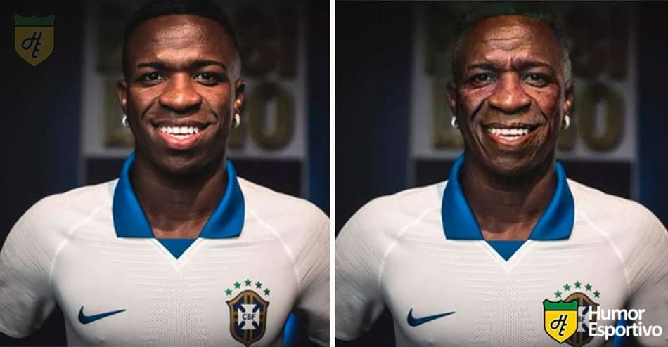 O filtro do envelhecimento é mais um jeito de interação e que ganhou as redes sociais nas últimas semanas. Os jogadores também entraram na onda e se mostraram como ficariam mais idosos. 
