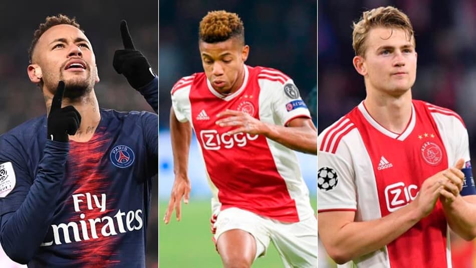Neymar, David Neres, De Ligt… veja o vaivém europeu desta terça