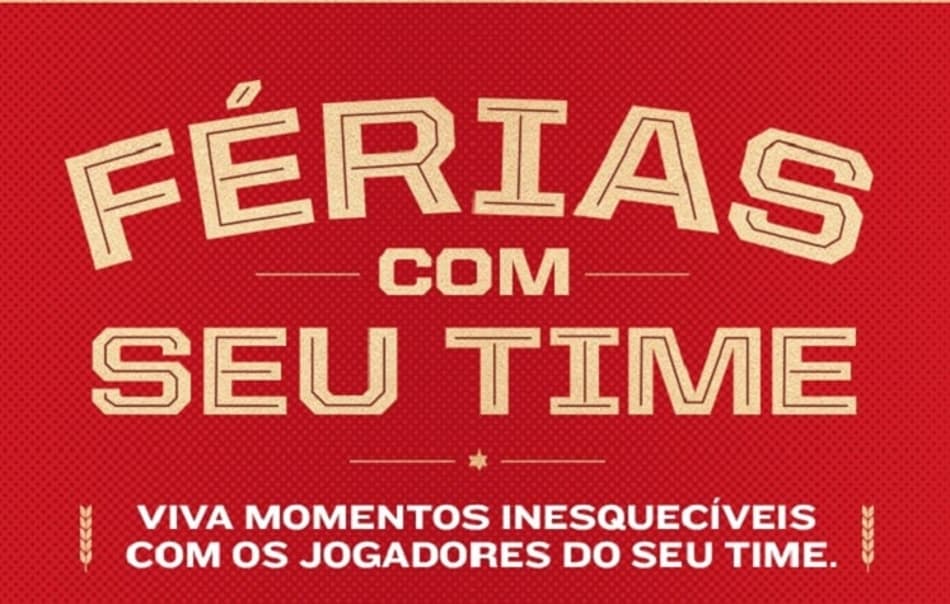 Cervejaria leva torcedores para 'férias' com jogadores de seus clubes