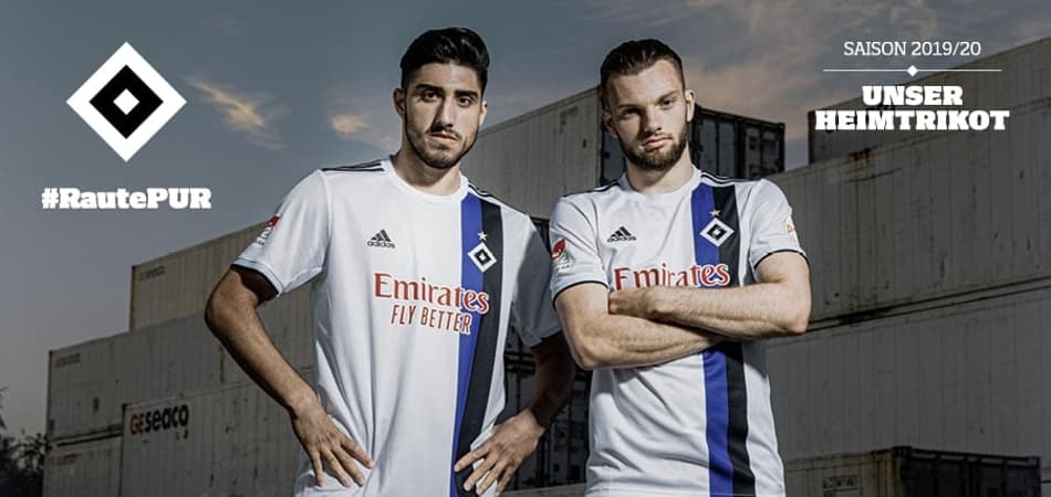 Hamburgo apresenta uniforme titular para a temporada 2019/2020