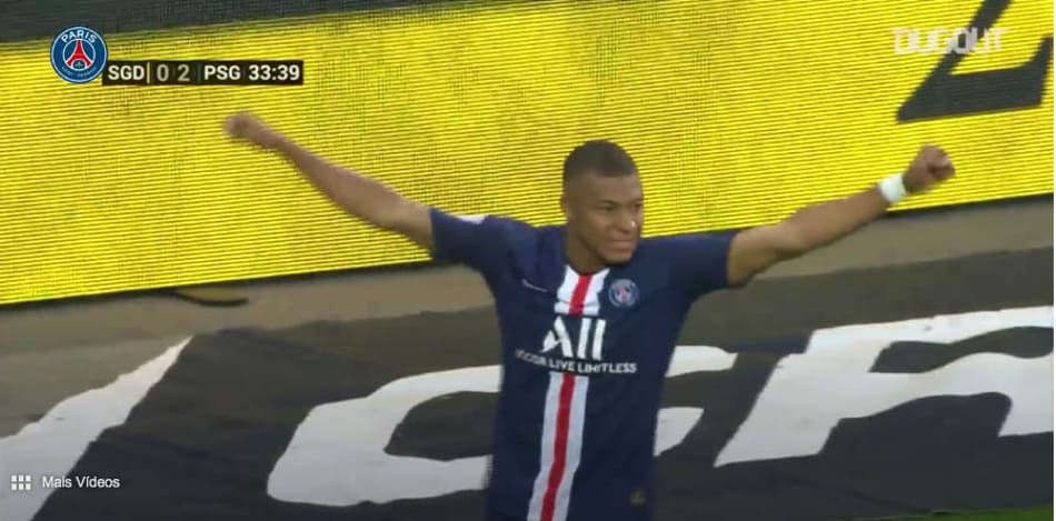 VÍDEO: Mbappé brilha em goleada do PSG contra o Dresden na Alemanha