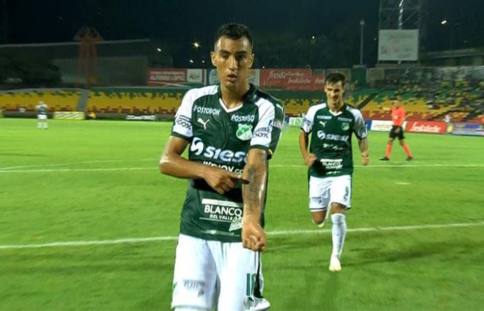 Gol no fim garante estreia com vitória do Deportivo Cali na Liga Águila-II