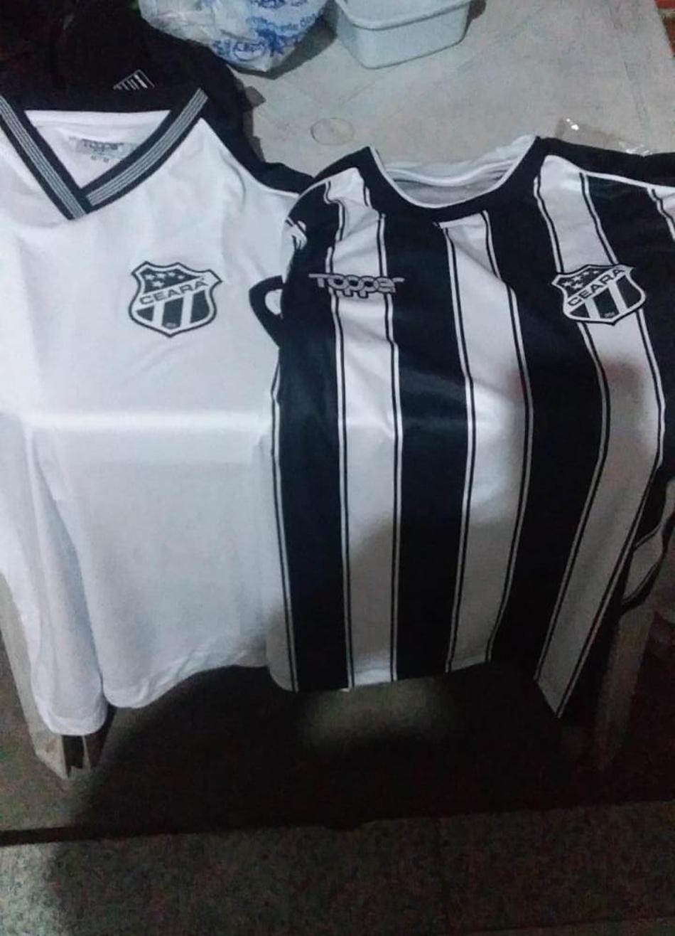 Novas camisas do Ceará vazam após roubo de um lote; duas pessoas vão presas