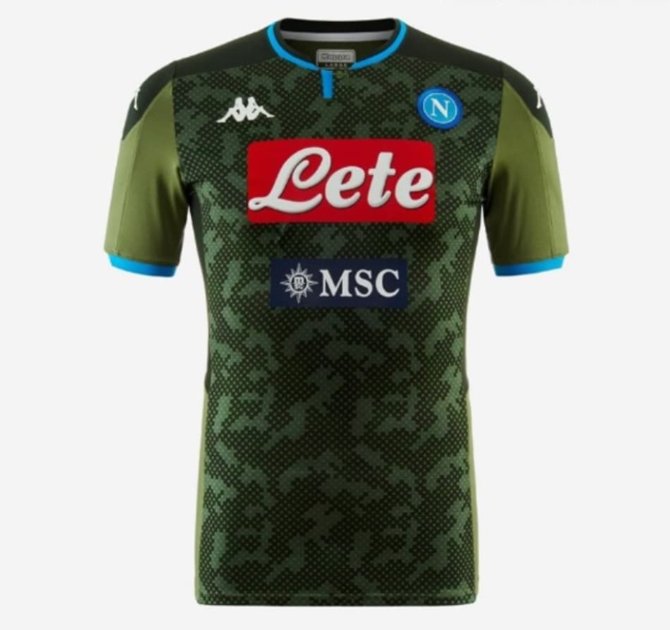 Napoli lança camisas 2 e 3 para a temporada 2019/2020; confira fotos