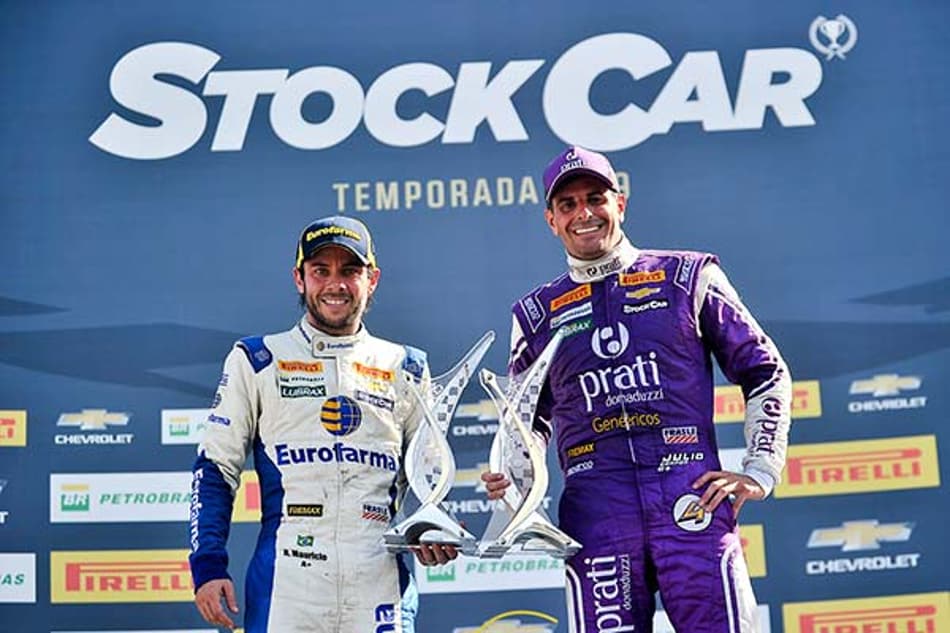 Campos e Maurício vencem em Santa Cruz do Sul; Serra é o novo líder da Stock Car