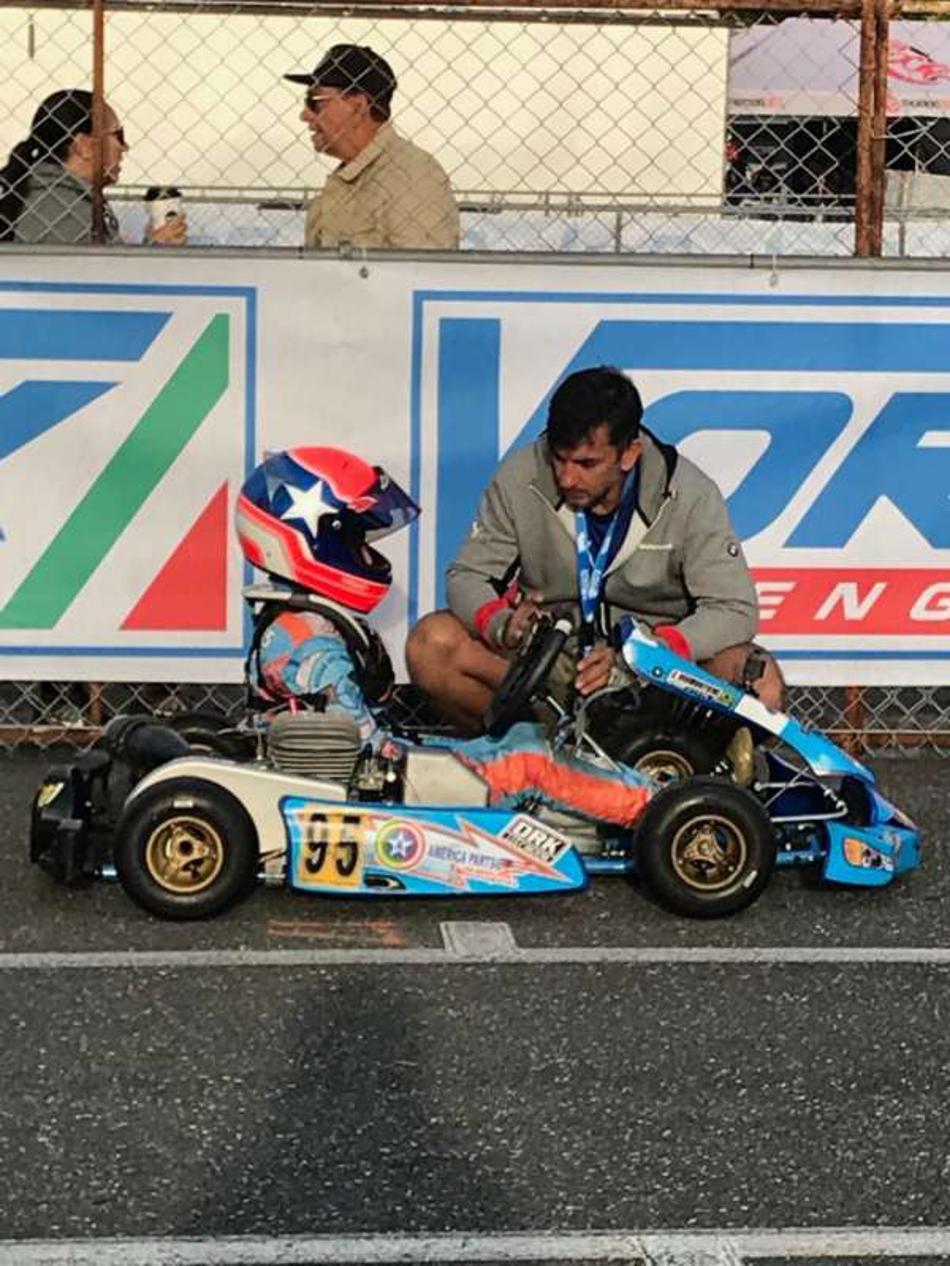 Enzo Vidmontiene conquista segundo lugar no Karting Challenge de Miami