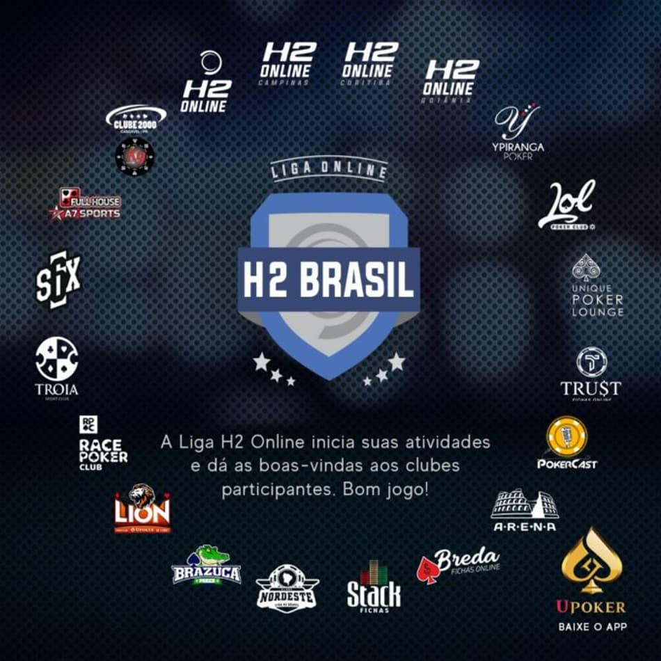 Liga Online H2 Brasil promove nesta quinta o torneio 100K MiniMillion