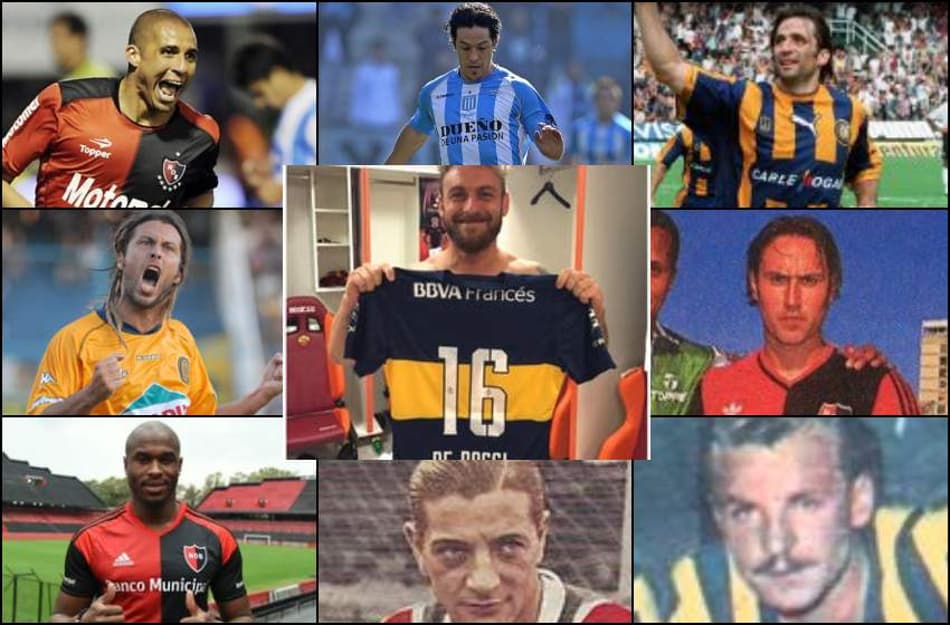 Com De Rossi sendo a novidade, confira a lista de europeus que jogaram na Argentina