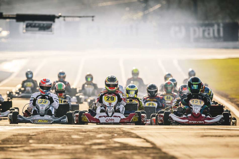 Brasileiro de Kart Prati Donaduzzi segue com provas de arrepiar
