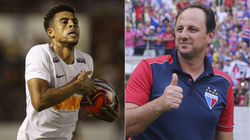 Montagem - Gustagol e Rogério Ceni