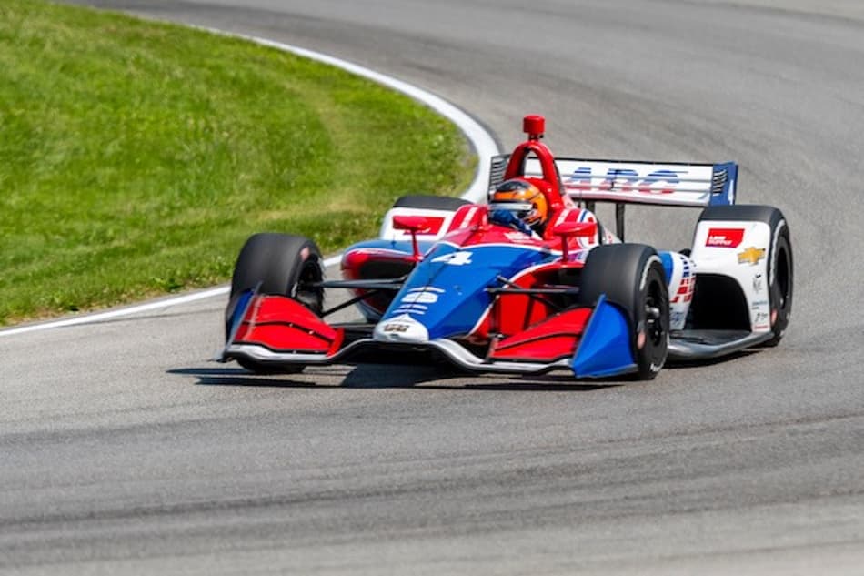 Após bom rendimento nos treinos, Foyt e Leist ficam sem top 10 em Mid-Ohio em prova sem amarelas