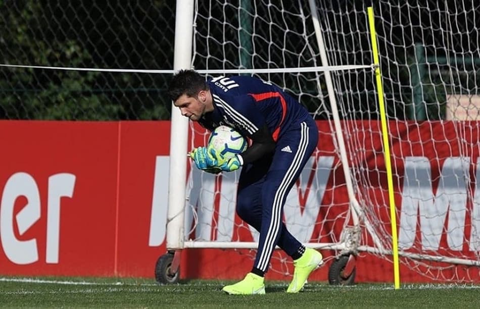 Tiago Volpi - Treino São Paulo
