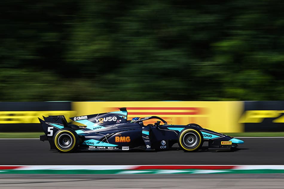 Na F-2, Sérgio Sette Câmara saiu de 13º para o pódio