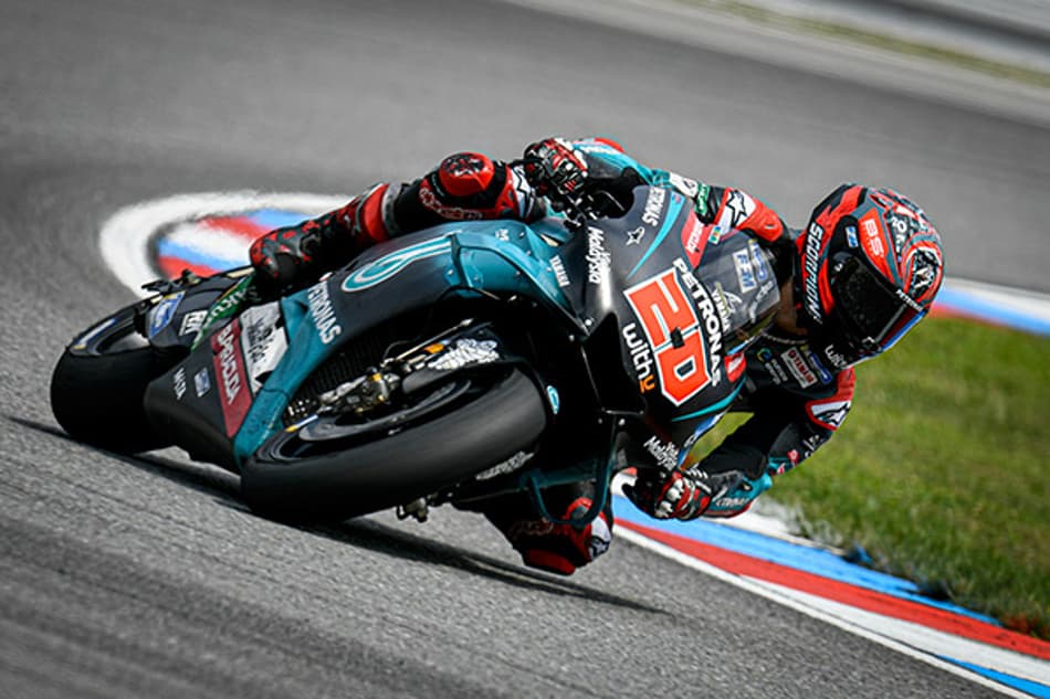 Fabio Quartararo lidera dia de testes da MotoGP em Brno