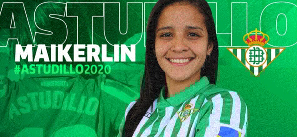 Meio-campista venezuelana é contratada para reforçar o Betis