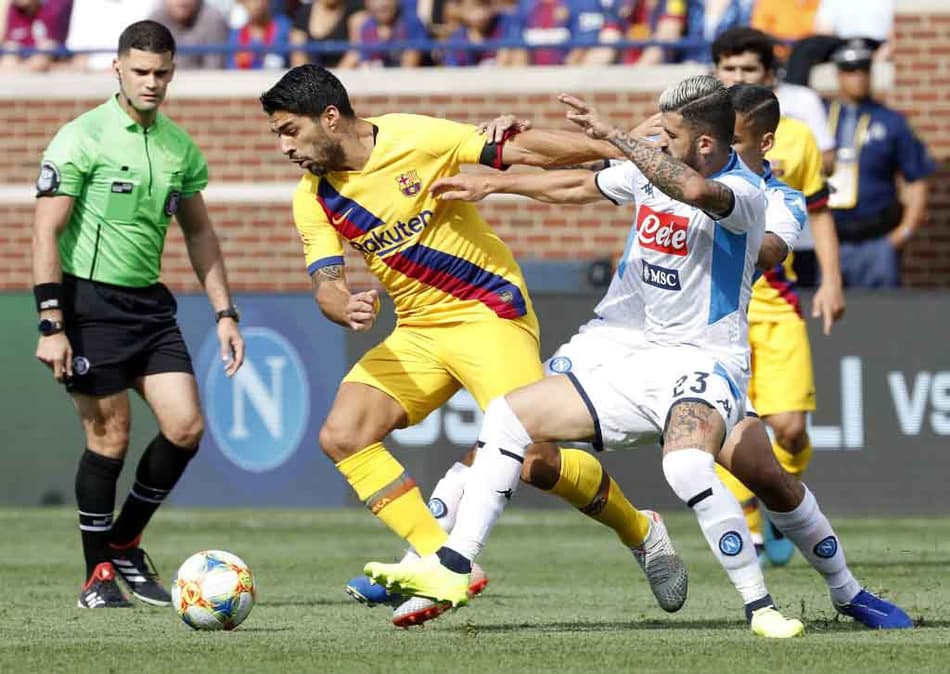 Barcelona x Napoli - Amistoso
