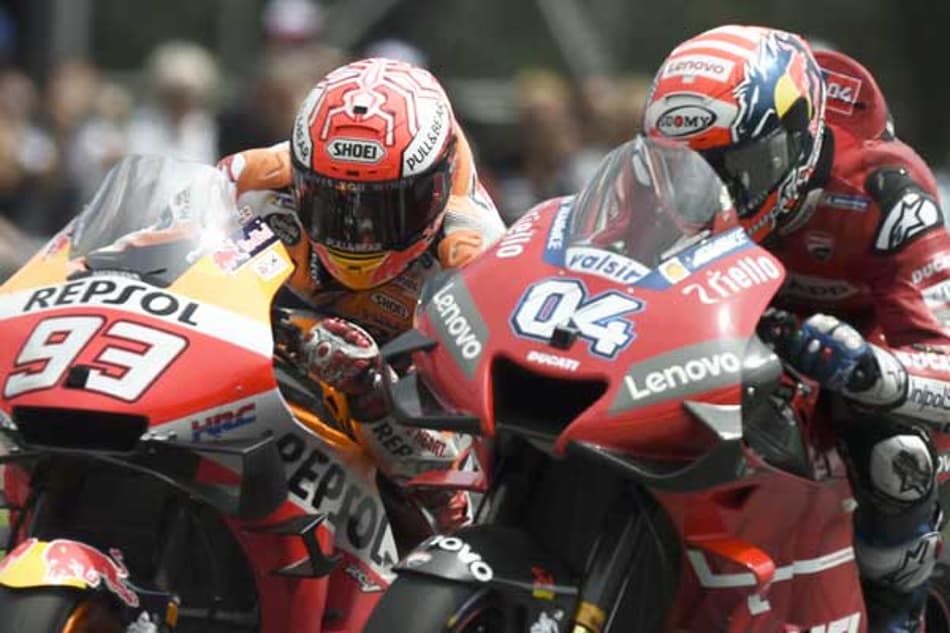 MotoGP: Dovizioso supera Marquez na última volta e garante quarta vitória consecutiva da Ducati na Áustria