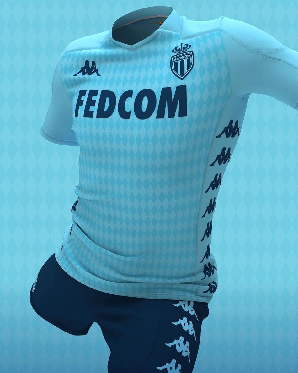 Monaco lança uniforme com homenagem ao Mar Mediterrâneo; veja imagens