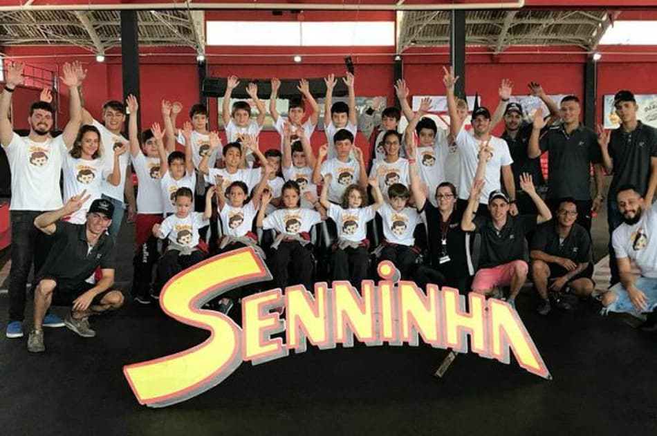 Crianças da Escola de Kart do Senninha estarão no grid da Corrida do Milhão em Interlagos