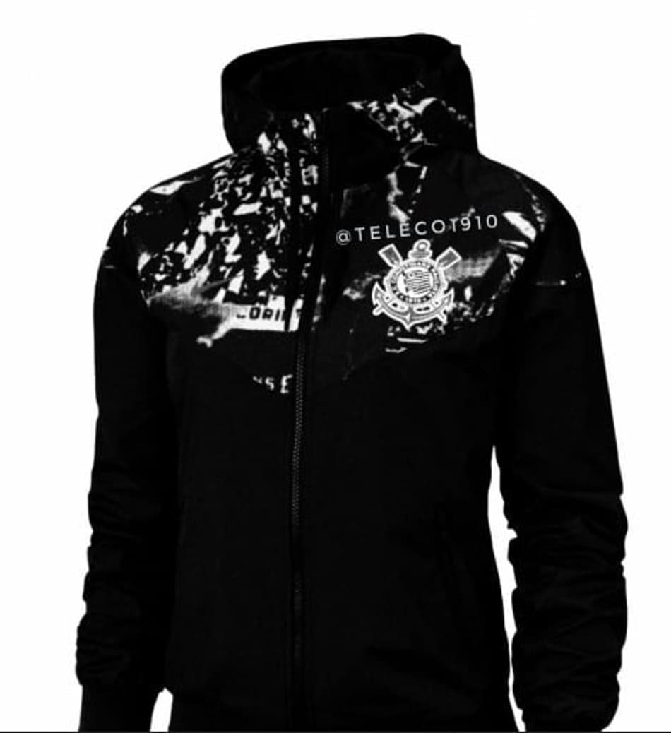 Jaqueta da linha da nova camisa 3 do Corinthians tem imagem publicada