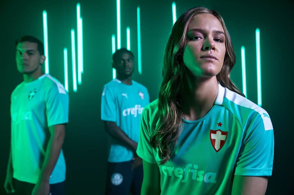 Palmeiras lança nova camisa 3, que leva símbolo usado pelo clube em 1916
