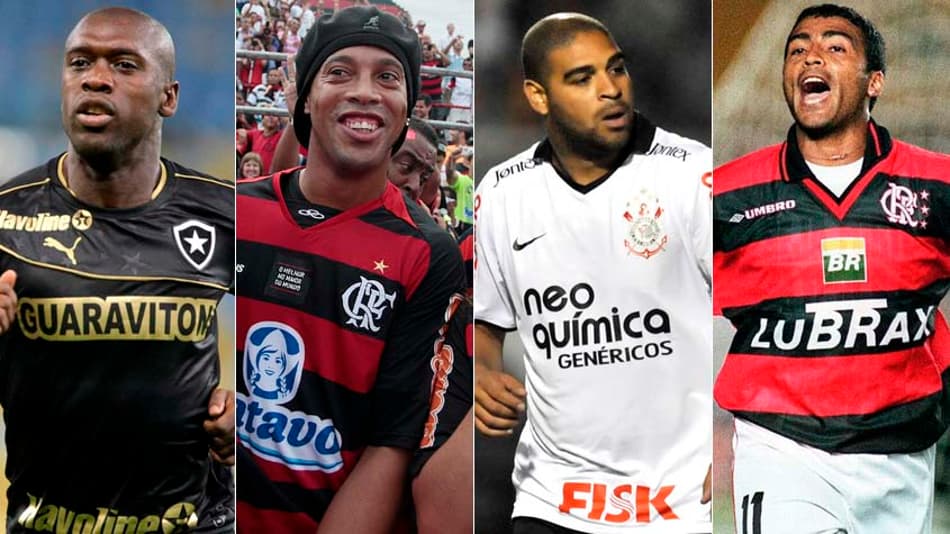 Seedorf, Adriano, Ronaldinho Gaúcho, Romário… Veja casos de boleiros que ganharam fortuna na Justiça
