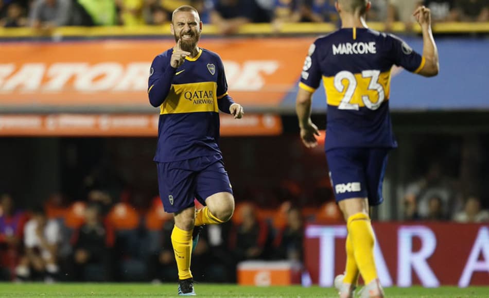 De Rossi mandou mensagem provocativa a jornalista após título do Boca Juniors
