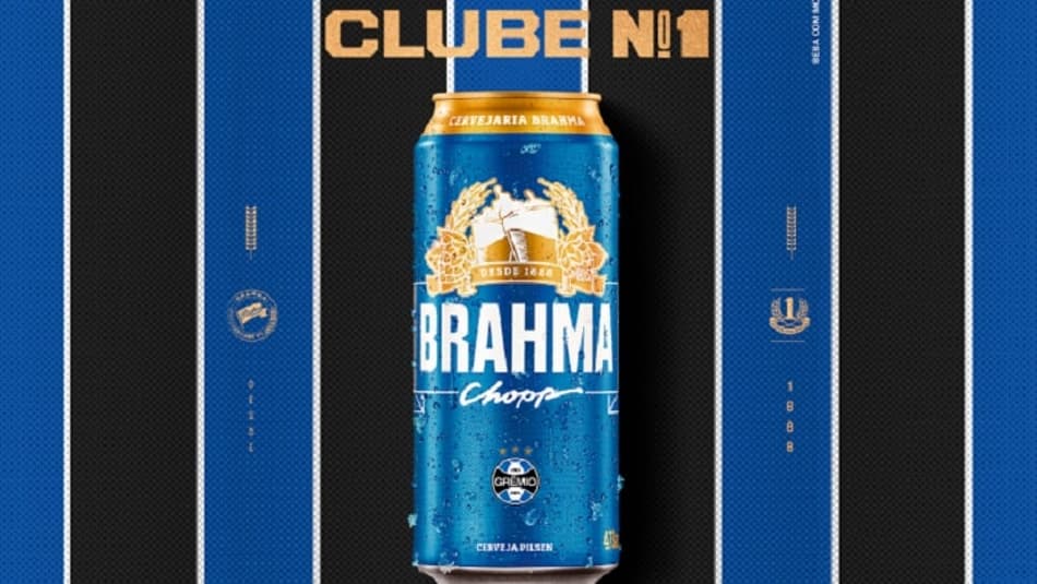 Grêmio renova parceria com cervejaria até outubro de 2020
