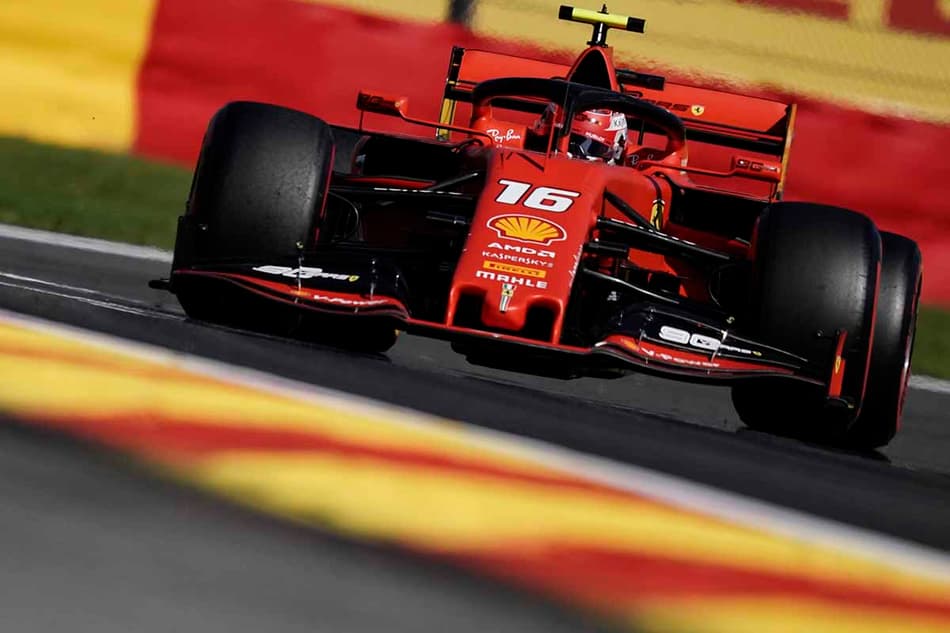 Leclerc afirmou que o carro “estava incrível” depois de conquistar a pole em Spa