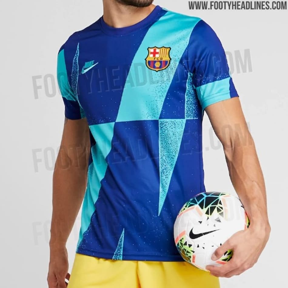 Barcelona terá camisa de aquecimento exclusiva na Champions; saiba inspiração