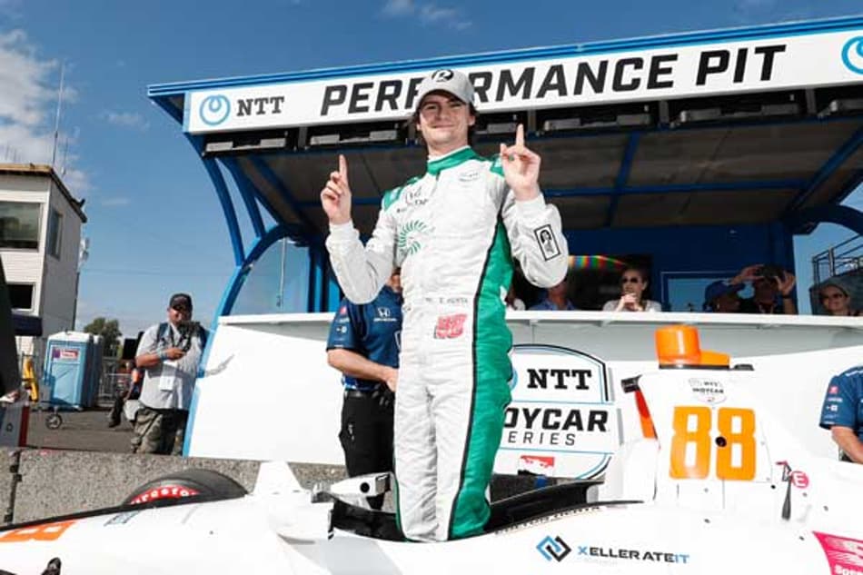INDYCAR: Colton Herta garante a pole para o Grande Prêmio de Portland