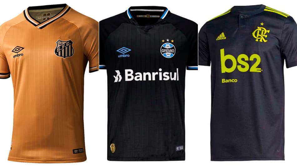 Qual clube do Brasileirão tem a terceira camisa mais bonita? Escolha em votação!