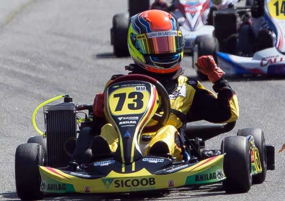 KART: Título brasileiro garantiu vaga para Luigi Di Lazzaro no Campeonato Mundial Rotax na Itália
