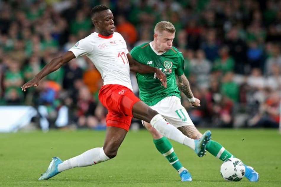 irlanda x suíça