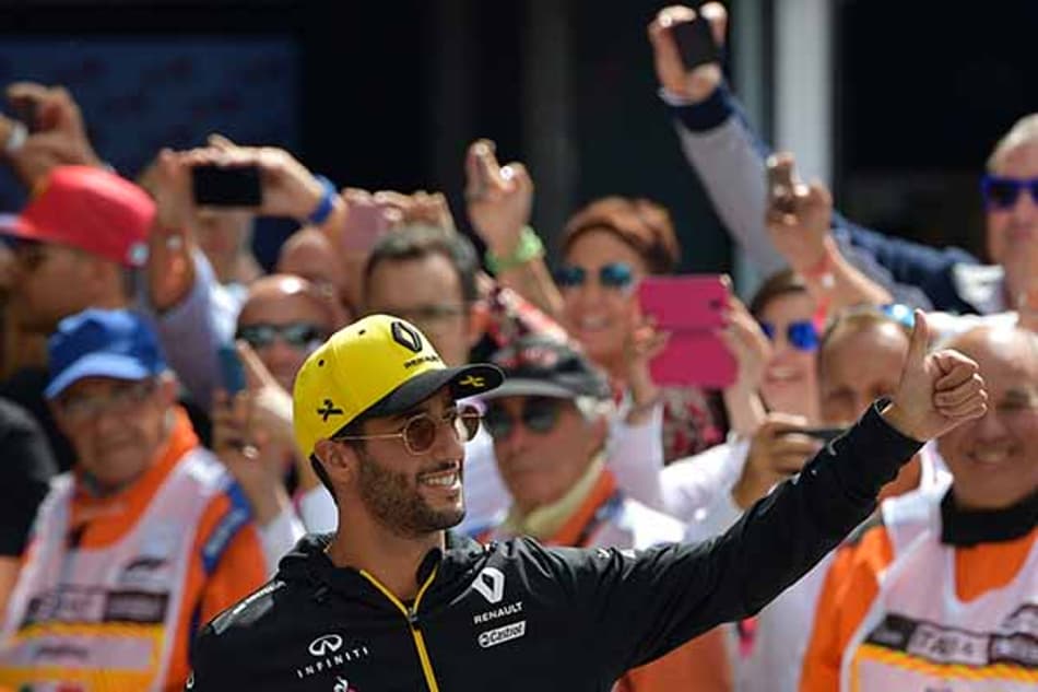 Ricciardo “ansioso” por trabalhar com Pat Fry na próxima temporada