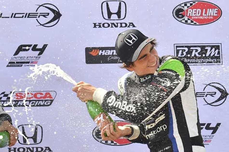 F4 EUA: Após pole position e pódios na última etapa, Gui Peixoto busca primeira vitória em Sebring