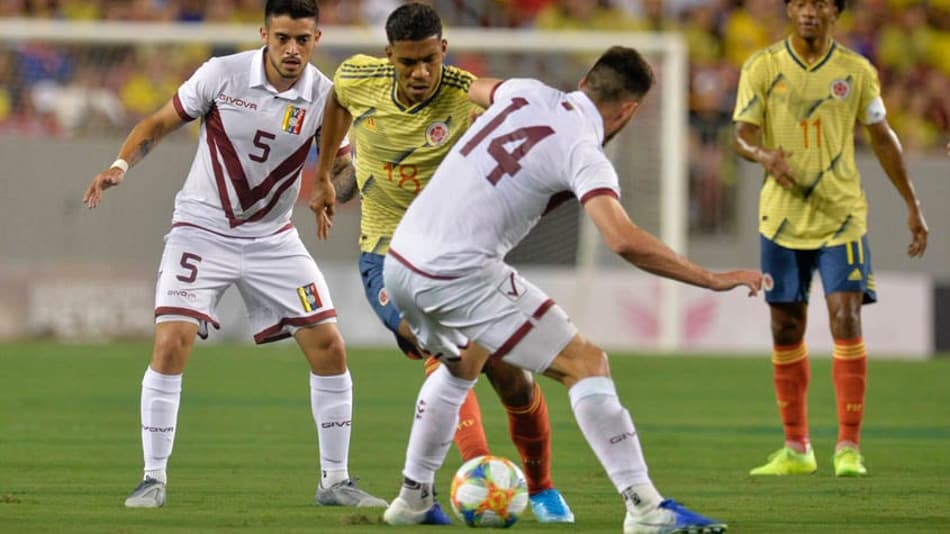 Como Venezuela e Colômbia devem entrar em campo pelas Eliminatórias