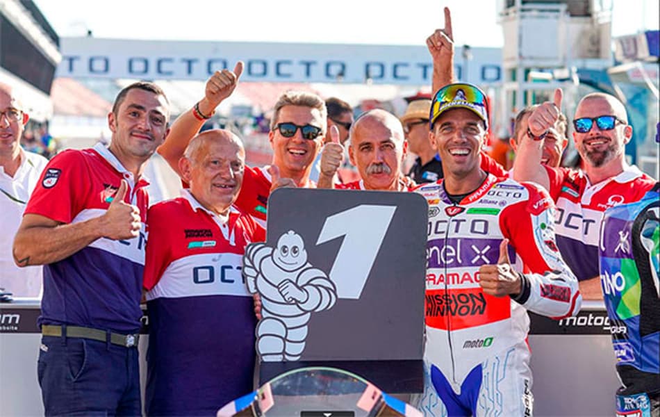 De Angelis garante a ePole da MotoE em Misano; Granado é excluído e larga em 16º