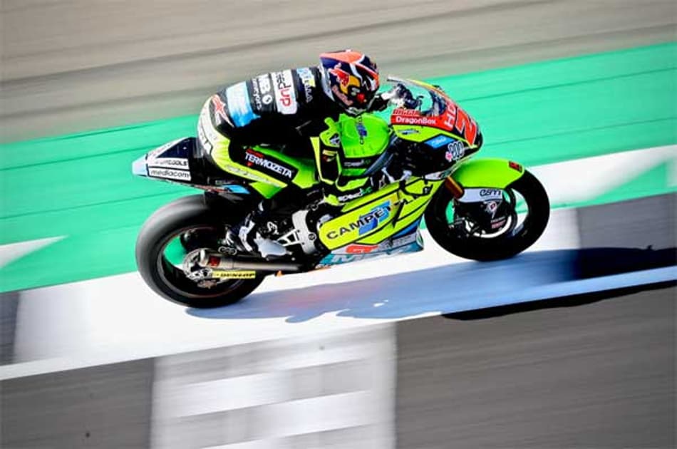 Em Misano, Di Giannantonio faz sua primeira pole da carreira na Moto2; líder Marquez em segundo